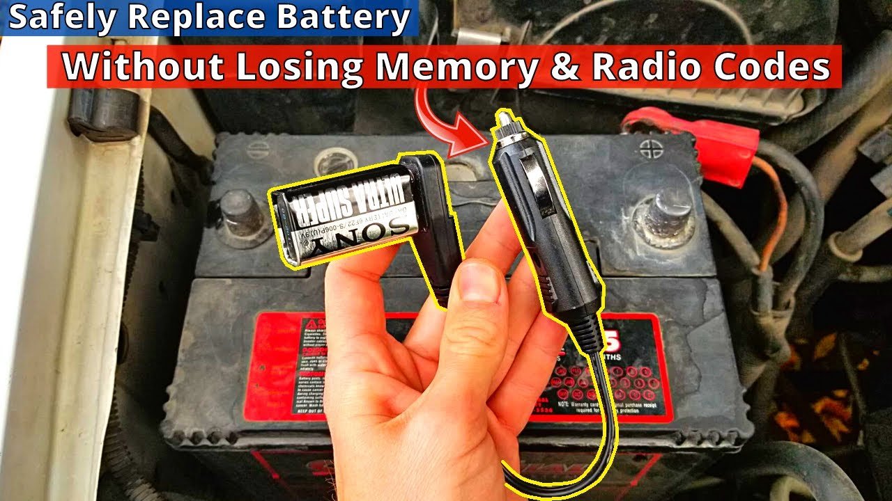 How To Change Car Battery Without Losing Radio Codes | CarCaramEL.